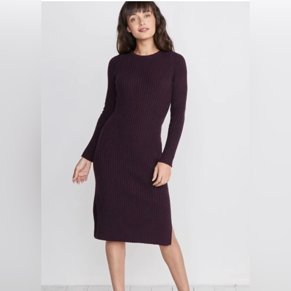 Marine layer knitted rib sweater dress. Size S - Picture 1 of 12